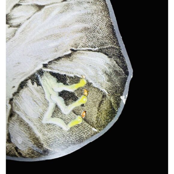 Vintage 90s AGC American Greetings 45" Mummy Jointed Die Cut Halloween Spooky - Picture 8 of 8